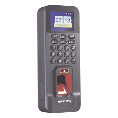 DS-K1T804AEF - Control de Acceso Biométrico / 3,000 Huellas y Tarjetas / 150,000 Eventos / TCP-IP / Wi-Fi / RS-485 / Wiegand 26-34