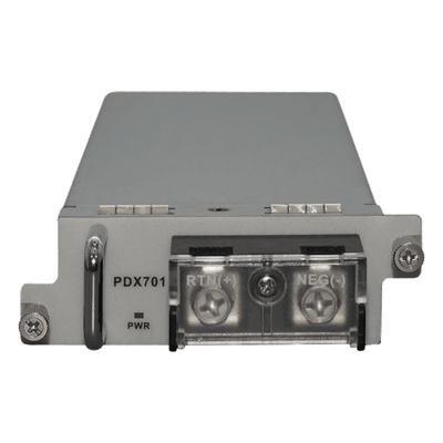 PDX701 - Fuente de poder DC / -48V CC / Compatible OLT modular / Diseño modular integrado
