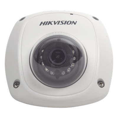 AE-VC211T-IRS - Cámara Móvil Mini Domo IP / 2 Megapixel / Full HD 1080P / Gran Angular 2.8 mm / IR 10-20 m (32.8-65.6 ft) / WDR 120 dB / IK07 / Conector Tipo Aviación PoC