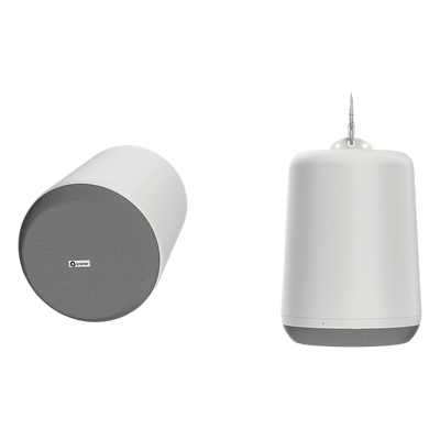 PN-6D-WT - Altavoz Colgante / 6.5" / PoE++-PoE+-PoE / Dante Audio Networking / DSP Integrado / 100-105 dB SPL / UL2043 Plenum / Suspensión 45 kg