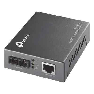 MC200CM - TP-Link MC200CM convertidor de medio 1000 Mbit/s 850 nm Multimodo Negro
