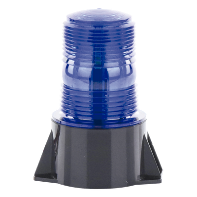 X62B - Mini Burbuja de LED / 12-80 VCC / IP66/67 / 3.9 x 4.9 in / SAE J845 Clase III / Azul
