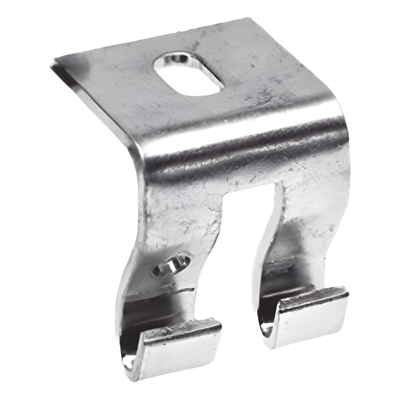 MG-51-105BM - Grapa de Suspensión para Charola Malla / Acero al Carbón Calibre 12 (2.7 mm) / Anchos 50 mm a 300 mm (2 in a 11.8 in) / Múltiples Acabados / Certificación NOM-001-SEDE-2012