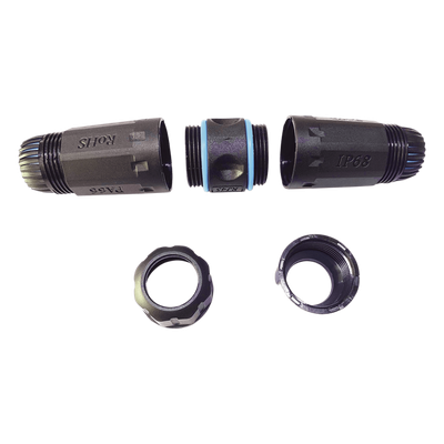 LPC6WP - Acoplador RJ45 / Cat6 / IP68 / Resistente al Agua / Industrial