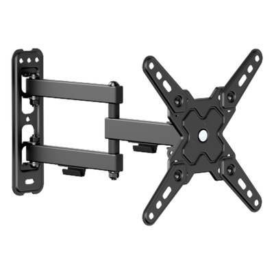 LDA40-223 - Soporte de Pared Articulado para Pantallas / VESA 75x75 a 200x200 / Hasta 43 Pulgadas / Carga 20 kg (44 lbs) / Movimiento Completo / Perfil 66 mm