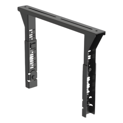 PWB12FRTBBL - Soporte Trapezoidal Apilable / 300 mm (12") Ancho / Acero Recubierto en Polvo / Negro / Centros de Datos