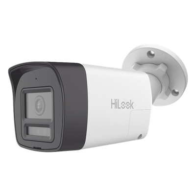 THC-B127-LTS - Cámara Bala TURBOHD / 2 Megapixel / Dual Light 30 m (98.4 ft) IR + 20 m (65.6 ft) Luz Blanca / Audio Bidireccional / IP67 / Metal