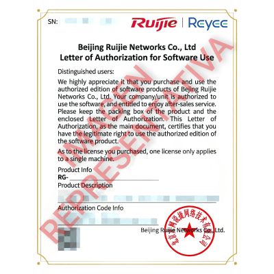 RG-CF10S-UTP-LIS-1Y - Licencia Anual Firewall / 8 Funciones en 1 / IPS + AV + WAF / Inteligencia de Amenazas / IA + Control APP + URL