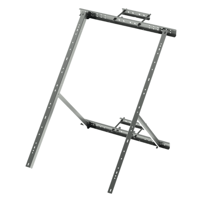 SS-PBL-V5 - Soporte de Montaje para Panel Solar / Ajustable 25° a 50° / Galvanizado Electrolítico / 15 kg / Torre y Poste