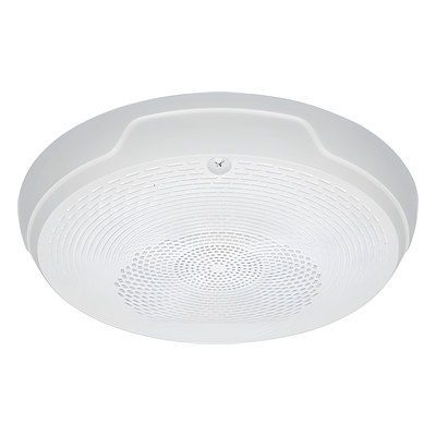 SPC-WL - Bocina de Techo para Evacuación por Voz / Doble Voltaje 25/70.7 V / Potencia Seleccionable 1/4 a 2 W / Rango 400 a 4,000 Hz / Sin Estrobo / Montaje Plug-In