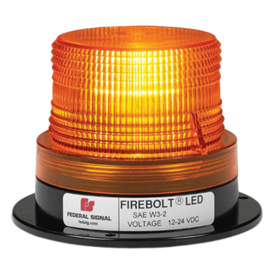 22025002 - Estrobo ámbar FIREBOLT PLUS de tecnología LED, 12-72 Vcc