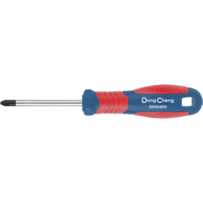 D090409 - Desarmador Phillips / Punta Magnetizada / Mango Ergonómico Bicolor / Acero Cr-V / PH2 x 100 mm