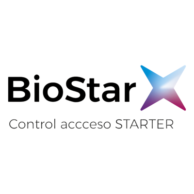 BIOSTARXSTR - Plataforma de Control de Acceso / Licencia 5 Puertas / 100 Usuarios / 1 Operador / App Móvil / SDK y API