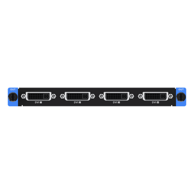 DS-C66S-04DO - Tarjeta de Salida DVI 4 Canales / 1080P @ 60 Hz / 2.6 MP por Puerto / 16 Capas Video Wall / Compatible Serie C66S