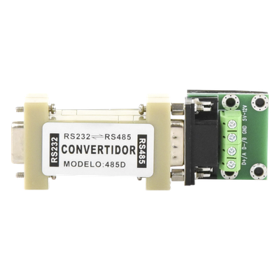 485D - Convertidor de interfaz / RS232 a RS485 / Half-duplex automático / 115.2 kbps / 1200 m (3937 ft) / 5-12 VCC