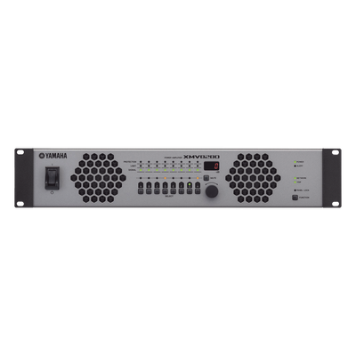 XMV8280 - Amplificador de Audio Multicanal / 8 Canales / 280W a 8 Ohmios / Dual Impedancia Alta y Baja / 70V/100V / Interfaz Digital YDIF / Clase D