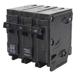 Q340 - Interruptor Automático Enchufable / 3 Polos / 40 A / 10 kA / 240 V AC / Tipo QP