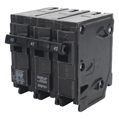 Q340 - Interruptor Automático Enchufable / 3 Polos / 40 A / 10 kA / 240 V AC / Tipo QP
