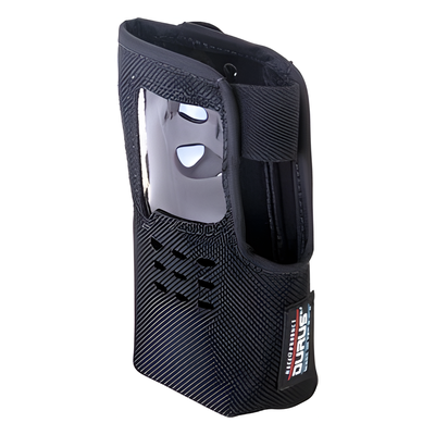 2804-B - Funda de Nylon con Lazo-Cinto, Correa en Antena y Visor Frontal para Radios Kenwood NX-200GK/ 300GK.