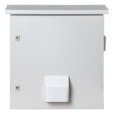PST-5060-19RAV - Gabinete de Acero para Exterior / IP55 / IK10 / Ventilación con Ventilador 110 VCA / 593 x 609 x 399 mm (1.95 x 2.0 x 1.31 ft) / Placa Trasera Galvanizada 550 x 565 mm