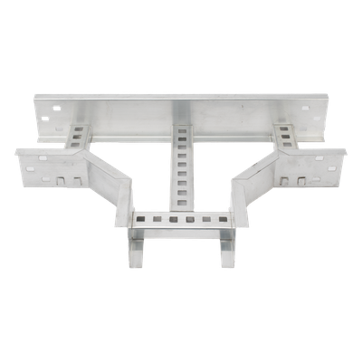 CH-THE8R8X9AK - Derivación T Horizontal / Perfil Z / Peralte 3 1/4" / Ancho 9" / Radio de Curvatura 8" / Aluminio / Incluye Tornillería