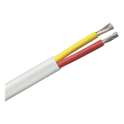 B7W82T-20-500 - Cable plano marino / Calibre 8 / 2 conductores / 500 pies (152.4 m) / Cobre estañado / UL 1426