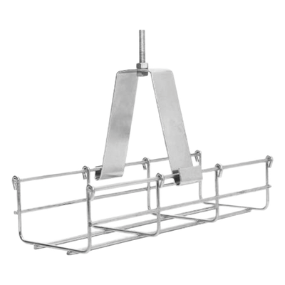 MG-51-140EZ - Soporte de Techo para Charola / 100 mm / Tipo Péndulo / Acero Calibre 14 / Electro Zinc / Falso Plafón