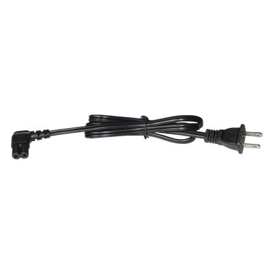 ACCORDL-1M - Cable de Alimentación VCA / 120-240 Vca / 1 Metro (3.28 Pies) / 2 Clavijas Tipo Americano / Conector Tipo L / 18 AWG / UL