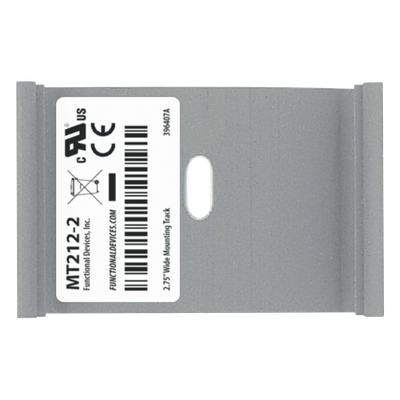 MT212-2 - Riel de Montaje / 2.75 x 2 pulgadas / Para Relevadores y Sensores de Corriente / UL Reconocido / Flamabilidad 94-5V