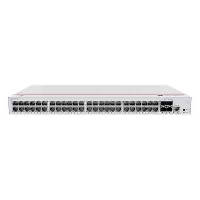 S310-48P4S - Switch Capa 3 Administrable / 48 Puertos Gigabit PoE / 4 SFP Uplink / 104 Gbps / PoE Perpetuo 380W / iStack