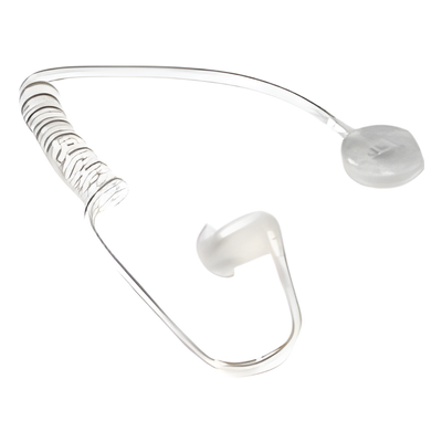 C101-876 - Tubo Acústico / Transparente / Conector Circular / Inserto Ergonómico / Empaque Individual