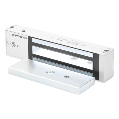 E941SA1K2PQ - Chapa Magnética de 1200 Lbs / Sensor de Adherencia / Uso en Interior/ LED Indicador / Alimentación 12/24 Vcd Seleccionable / Sin Magnetismo Residual