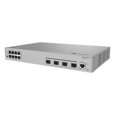 S220-8P4S - Switch Administrable Capa 2 / 8 Puertos PoE+ Gigabit / 4 SFP Uplink / PoE Perpetuo / 125 W / 18 Mpps / 24 Gbps / 1.52 ft x 1.03 ft x 0.69 ft