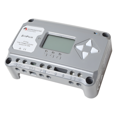 EC-30M - Controlador solar 12/24 Vcc de 30 Amp. Con pantalla de medición