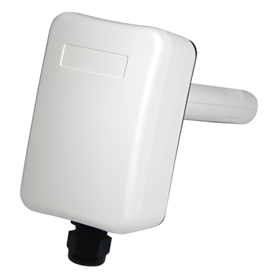 HED5VSTD - Transmisor de humedad para ducto / Sensor capacitivo / Carcasa ABS / Terminales tipo jaula / Serie económica HED