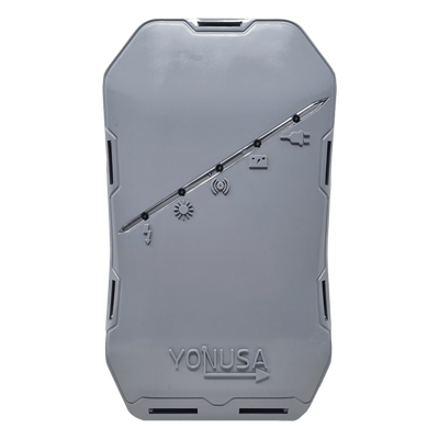 SYSNG-HS - Energizador Perimetral / 12,000 Volts / 0.5 Joules / 500 m (1,640.4 ft) Lineales / Supervisión de Tierra Física / Sirena 12V 30W 120 dB