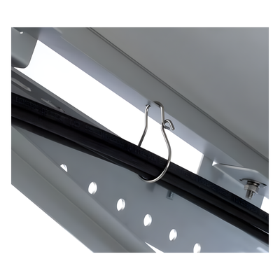 WH10SS-C - Gancho para cable solar / Nylon 6.6 resistente a intemperie / Capacidad 1.81 pulgadas (46mm) / 50 lbs tracción / Paquete 100 pz