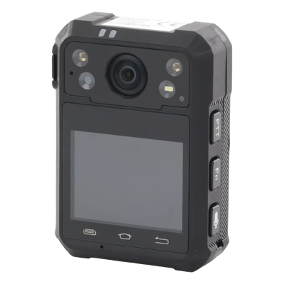 DS-MCW40B/128G/GLE - Body Camera / FullHD 1080p / 4G LTE + WiFi + GPS / 128 GB / IP68 / 135° Angular / 12 Horas Batería