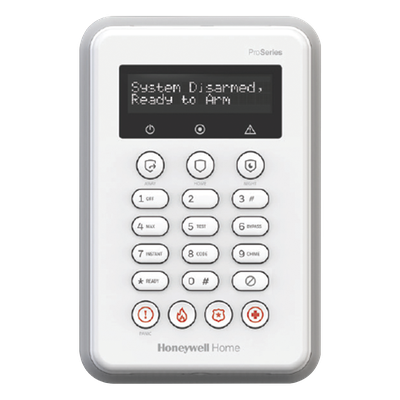 PROSIXLCDKP - Teclado Inalámbrico / Pantalla Alfanumérica Retroiluminada / Alcance 92 m (301.8 ft) / Armado Stay-Away / 2.4 GHz / 5 Años Batería