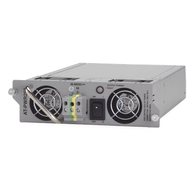 AT-PWR250R-80 - Fuente de Alimentación Hot Swap / 250W DC / Eficiencia 94% / Flujo de Aire Inverso / Protección Integral