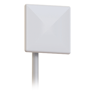 TXP2420 - Antena Tipo Panel 2400 MHz, Apertura H/V (18º), Ganancia 20 dBi, Dimensiones 30 x 30 4.5 cm, Conector N- Hembra, Para exterior