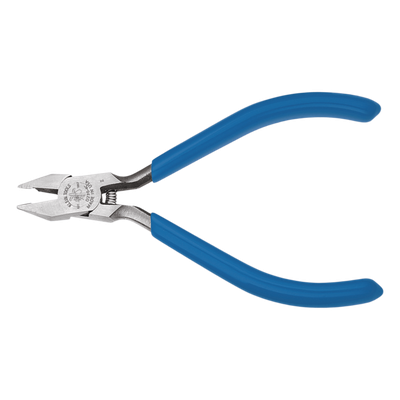 D230-4C - Pinzas de Corte Diagonal / 10.8 cm (4") / Cuchillas Semi al Ras HRC60 / Cortador Cable Cinta Níquel / Punta 3/16" (5 mm)