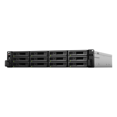 RX-1217 - Unidad de Expansión NAS / 12 Bahías / SATA 3.5" y 2.5" / Intercambio en Caliente / Expansión RAID en Línea / Fuentes Redundantes Opcionales