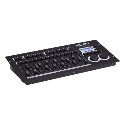 EPL256 - Controlador DMX / 256 Canales / 16 Fixtures / 135 Figuras Vectoriales / 80 Playbacks / 2 Puertos DMX Aislados / Rack 19"