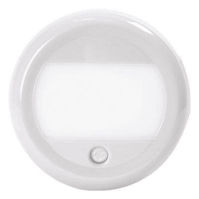 EW0204 - Luz LED de Cortesía Circular / 750 Lúmenes / Sensor PIR / 12-24 V / IP67 / 5.1' Ancho