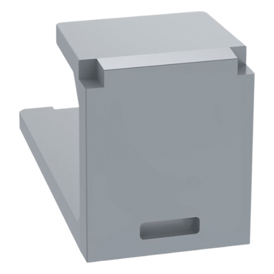 CMBIG-X - Módulo de Tapa Ciega / Mini-Com / Color Gris / 1 Espacio / 1 Pieza