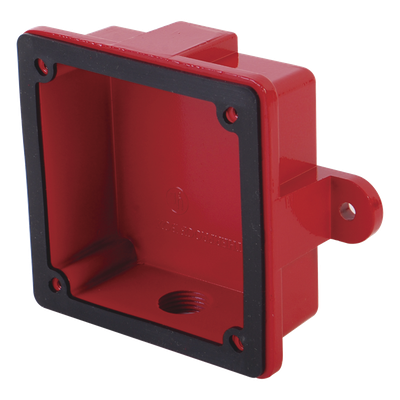 HC-BB-1 - Caja de Montaje / 24VDC / 100mA / 96dB@10ft / UL-464 NFPA72 / Interior-Exterior / 4.25x4.25x1.5in