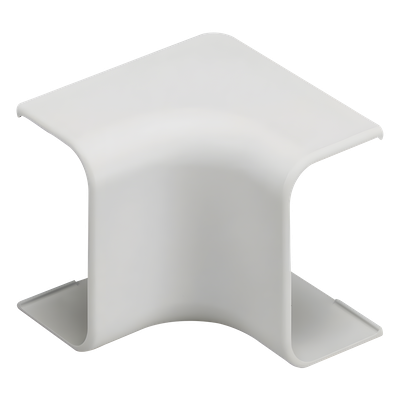 ICF10IW-X - Esquinero interior / Canaleta LD10 / ABS / Blanco mate / UL94V-0 / FT4 / 0-50°C