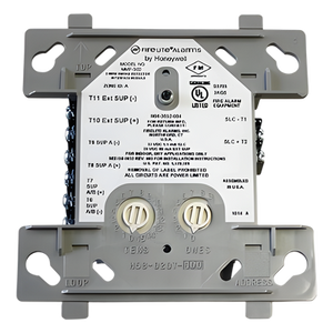 MMF-302 - Módulo de Interfaz Direccionable / Monitoreo Detectores de Humo 2 Hilos / Circuito IDC Clase A/B / Alimentación 24 VCC / Compatible SLC Fire-Lite