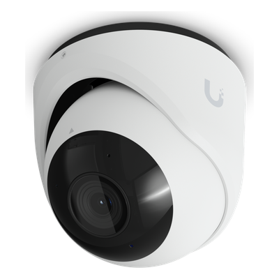 UVC-G6-TURRET-W - Cámara IP Turret / 4K UHD 8 MP / IR 30 m (98.4 ft) / HDR / Detección Inteligente AI / IK04 / IP66 / PoE